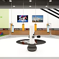 Sports Equipment for Children's Playground with Green Lawn Colorful Balls and Wooden Climbing Frame
