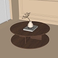 Modern coffee table 3d model