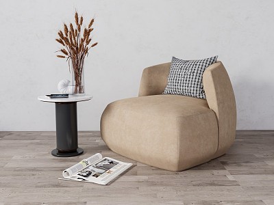 Modern Single Sofa Leisure Chair model