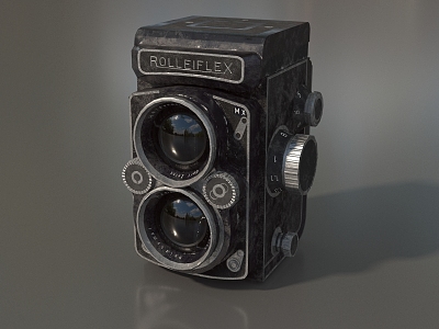 Camera Collection Camera Classical Camera Retro Camera Mechanical Camera Large Camera Super Realistic High Precision Film and Television Level model