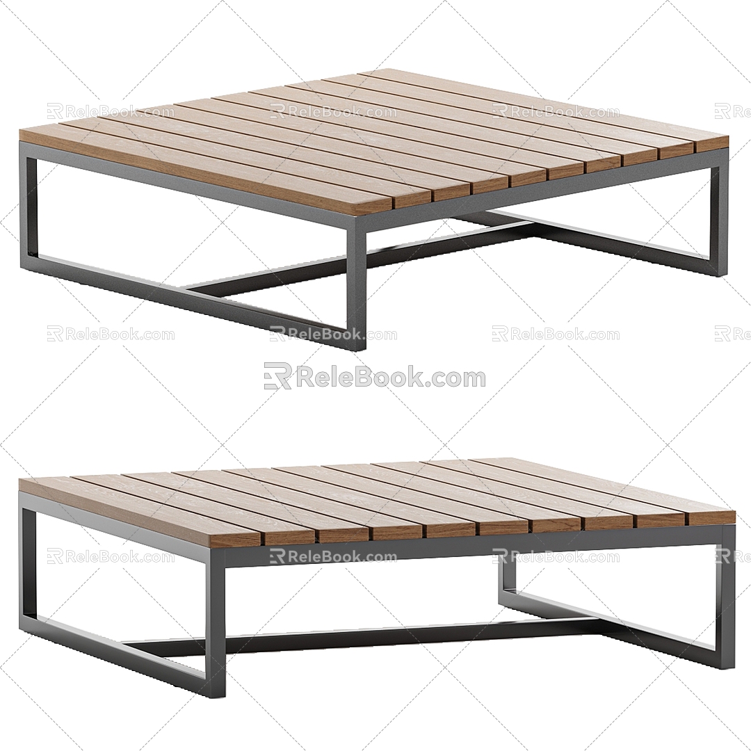 BADI Outdoor Coffee Table 3d model