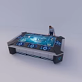 modern all-in-one machine 3d model
