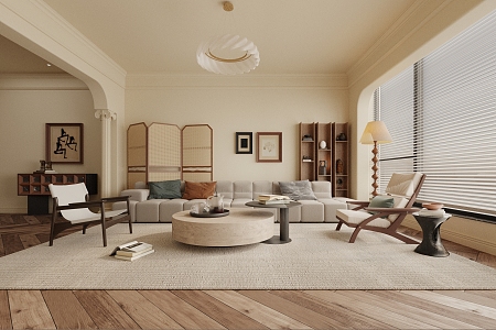 The Silent Living Room 3d model