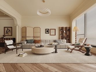 The Silent Living Room 3d model