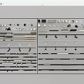 Modern spotlighting combination 3d model