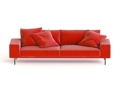 modern double sofa leisure sofa model