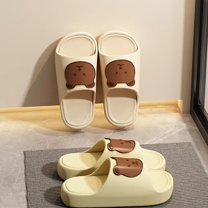 Modern Slippers Bathroom Shoes Sandals Slippers EVA Shoes Internet Red Shoes Shower Slippers Bathroom Non-slip Eva Home Sandals 3d model