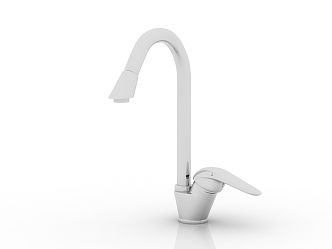 Modern faucet 3d model