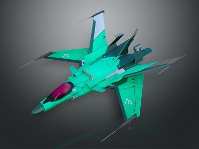 Modern Fighter Science Fiction Fighter Science Fiction Fighter Space Fighter model