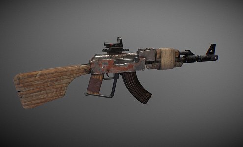 Rifle 3d model