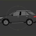 Luxury Gray SUV With Sleek Body Roof Rack Front Grille And Black Wheels Design