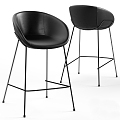 Modern Bar Stool Bar Chair 3d model