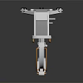 Medical Imaging C Arm Equipment With Arc Structure Mobile Wheels And Control Panel