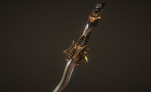 Hell Dagger Mysterious Weapon 3d model