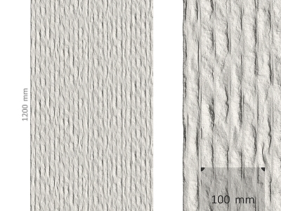 Gypsum three-dimensional background wall siding 3d model