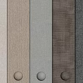 Modern Wall Panels With Various Colors Textures And Round Decorative Balls