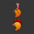 Cute Colorful Animal Shaped Hats with Rabbit Cat Bear Chicken Designs