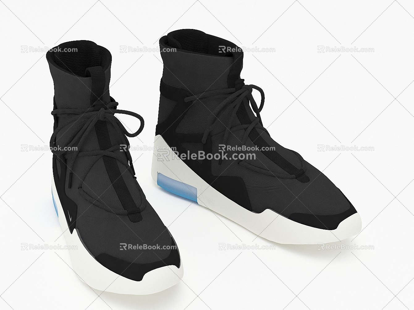 Modern sneaker 3d model