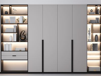 Modern Bookcase Minimalist Bookcase model