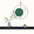 Modern Clock 3d model