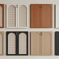 Various Cabinet Doors In Different Colors And Designs For Home Storage Solutions