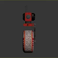 Industrial Robot Single Wheel Robot Double Wheel Robot Assistant Small Robot 3d model
