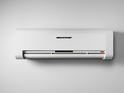 modern air conditioning 3d model