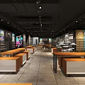 Shoemaker Mall Shoe Store With Glass Front And Interior Display Shelves