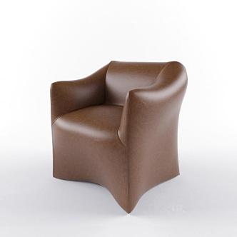 Single sofa 3d model