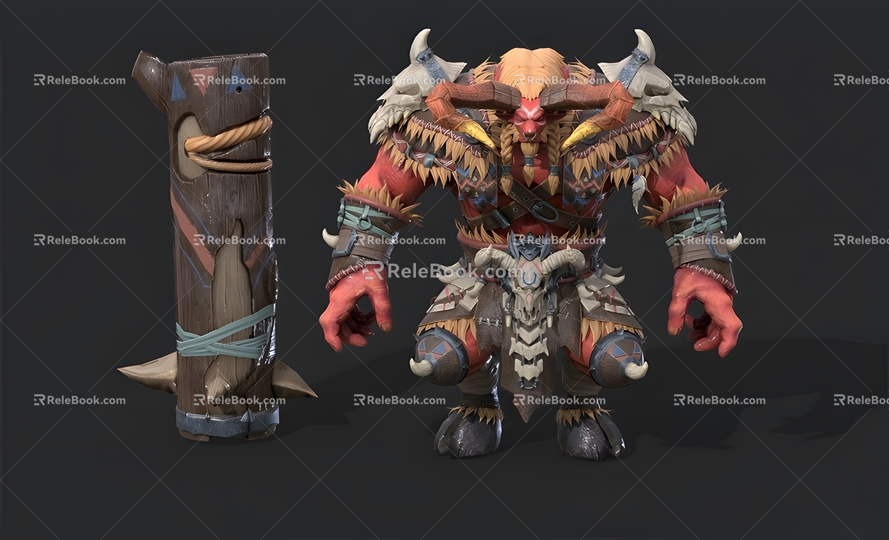 Bull Demon 3d model