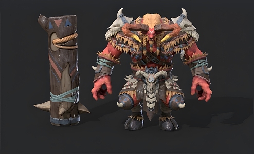 Bull Demon 3d model