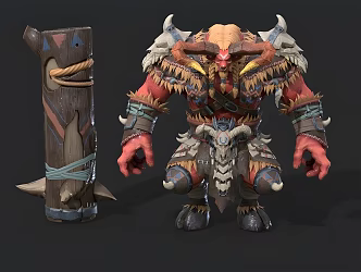 Bull Demon 3d model