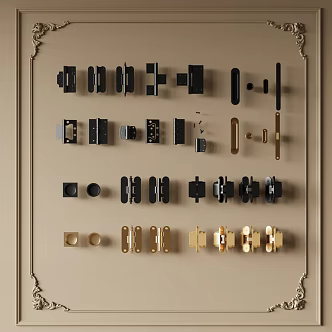 Hinge Hardware 3d model