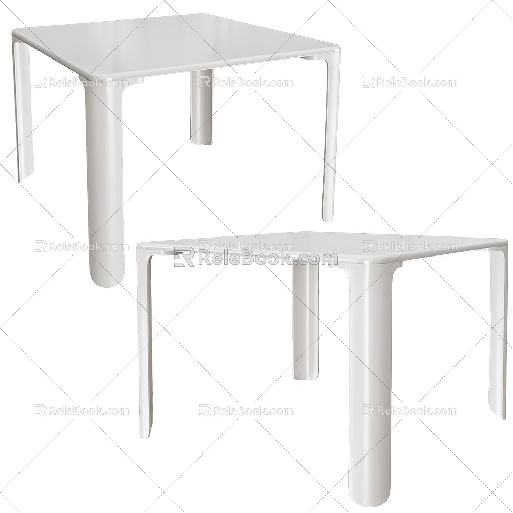 Magis children's table 3d model