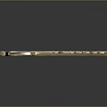 Metallic Key With Engraved Chateau Thierry Text And Shiny Detailed Surface