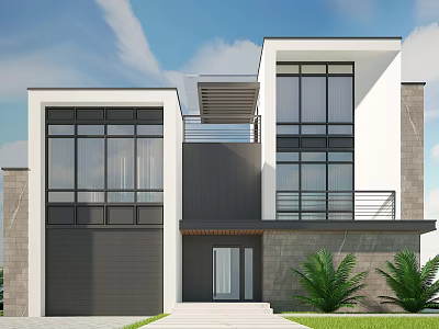 Modern Villa 3d model