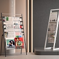 Newspaper rack 3d model