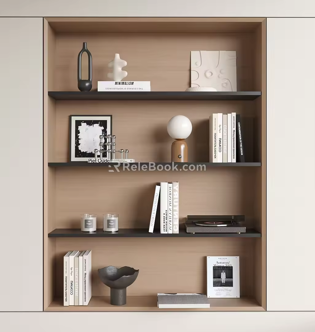 Ornaments combination lamp book 3d model