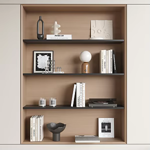 Ornaments combination lamp book 3d model