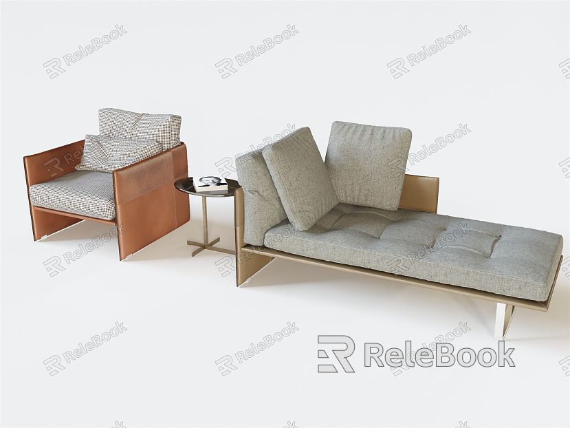 Modern Combination Sofa Single Sofa model