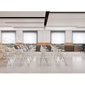 Modern Music Classroom 3d model