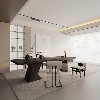 Modern Tea Room 3d model