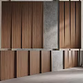 Wooden And Concrete Accent Walls With Varied Designs