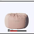 Modern Lazy Sofa Pink Lazy Sofa 3d model