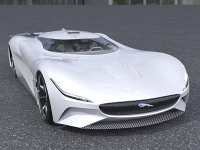 Jaguar Concept Car model