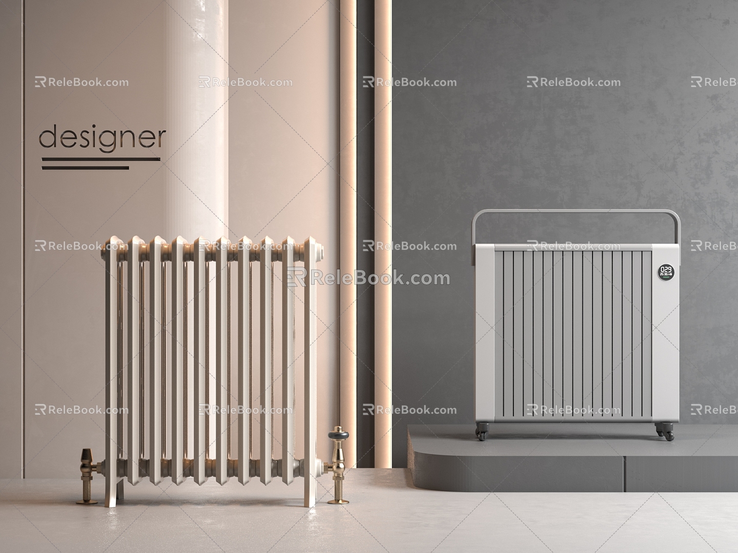 Radiator Heater 3d model