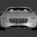 Silver Modern Sports Car With Sleek Aerodynamic Design And Smooth Reflective Finish