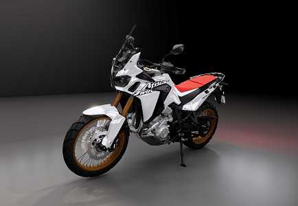 Honda Motorcycle Hyundai Motorcycle 3d model