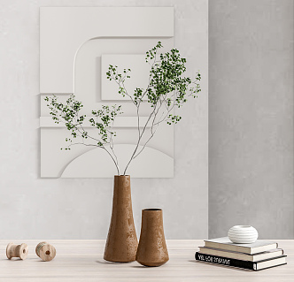 Modern Vase Ornaments Combination 3d model