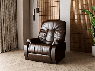 Cinema massage chair 3d model